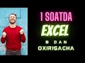 1 soatda excelni 0 dan oxirigacha organamiz  excel dasturida formula va funksiyalar bilan ishlash