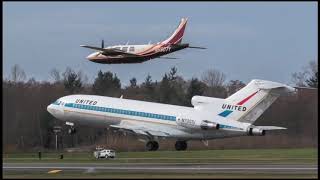 Last Flight of the Boeing 727 Prototype airplane