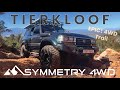 TIERKLOOF 4x4 Trail - One 4WD doesn't make it! Our favourite trail. Rock Crawling: 80 Series+Jeep XJ