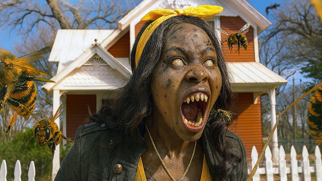 Ее ужалила пчела, и она превратилась в зомби.🔥 фильм полный