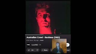 AUSTRALIAN CRAWL- RECKLESS  I ENJOYED THIS ONE 💜🖤INDEPENDENT ARTIST REACTS