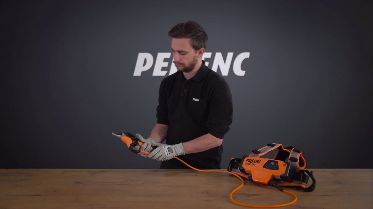 TUTO - Sécateur à batterie - PRUNION | PELLENC