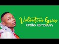 Otile Brown - Valentine Lyrics