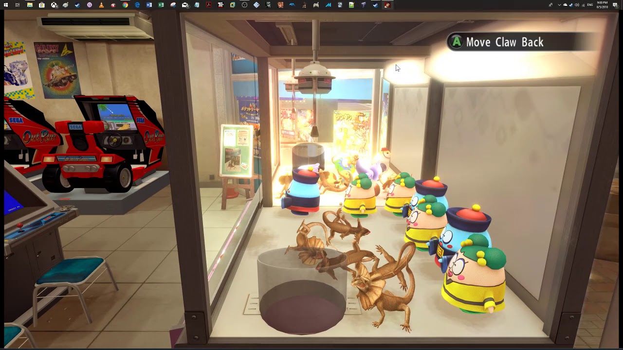 Yakuza 0 Pc Ufo Catcher Glitch Youtube