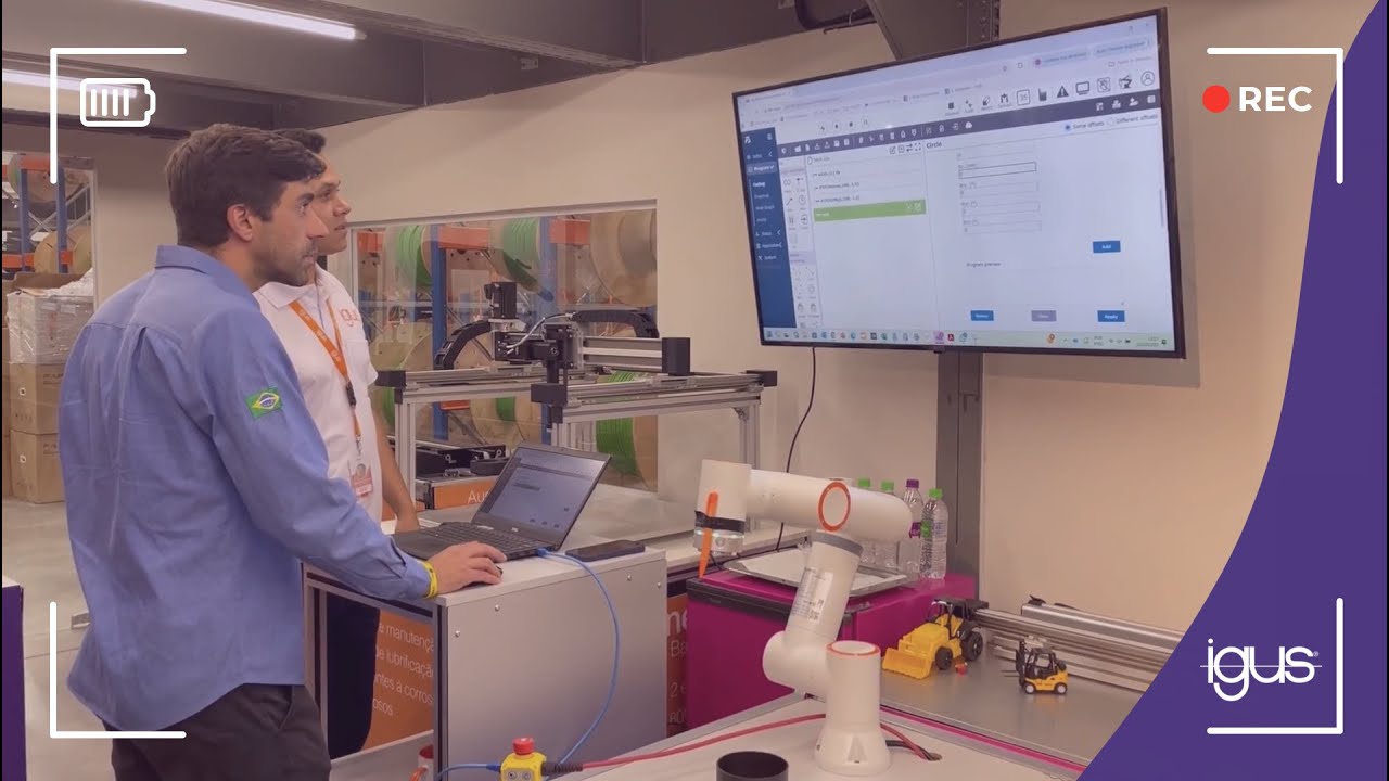 Automação de baixo custo igus - Feedback do cliente!