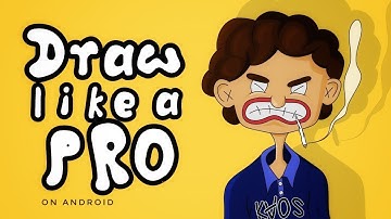 Proses Gambar Karakter di Android | Timelapse | Infinite Design