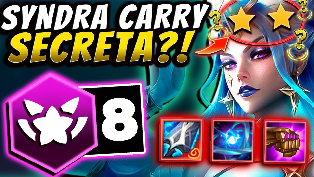 A TÉCNICA SECRETA DE SYNDRA CARRY 2 ESTRELAS!!!