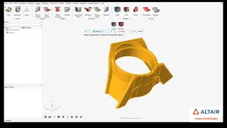 HyperWorks 2021: 3D Tetra Meshing