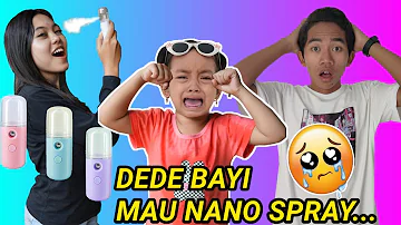 Ya ampun PONAKAN ARIK MAU NANO SPRAY VIRAL?! SAMPAI NANGIS KEJER! | Mikael TubeHD