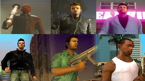 GTA The Trilogy Definitive Edition  - Remastered vs Original Early Graphics Comparison