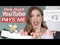 How Much YouTube Has PAID ME// How Ad Sense Revenue Works For A Small YouTuber