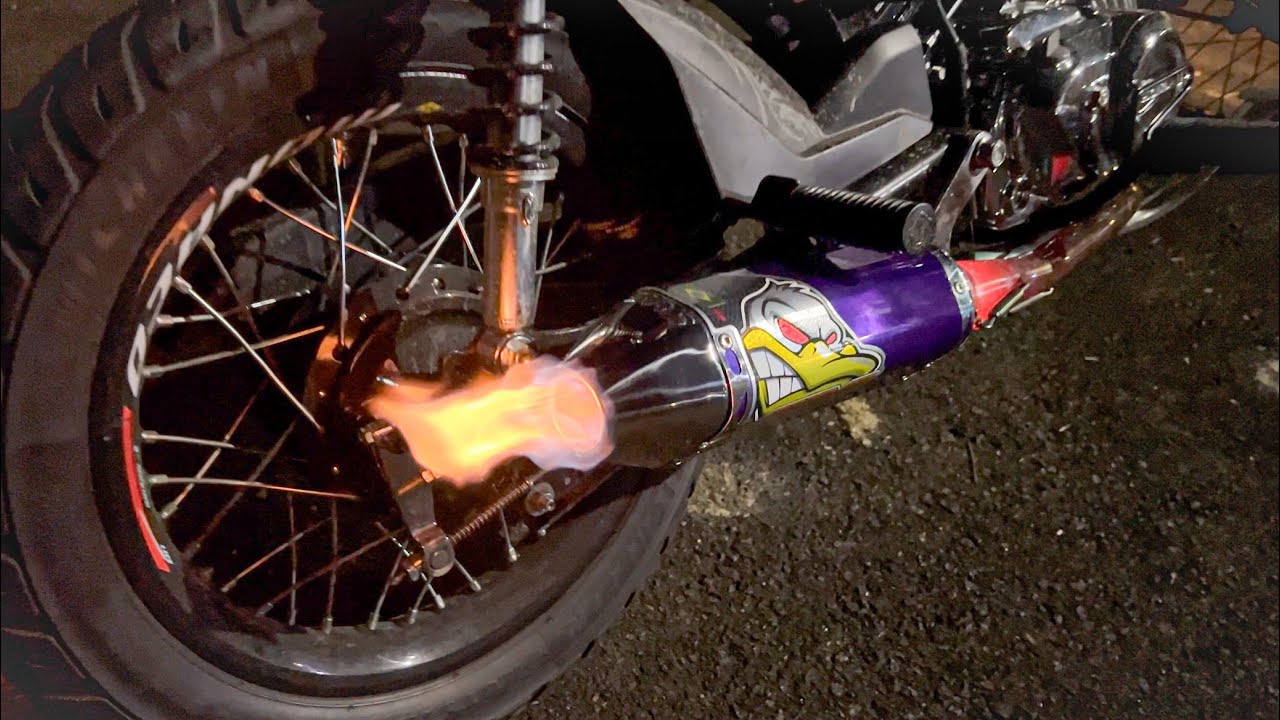 TESTEI NOVO ESCAPE GRS NA CHAPA NA POP 110 2025