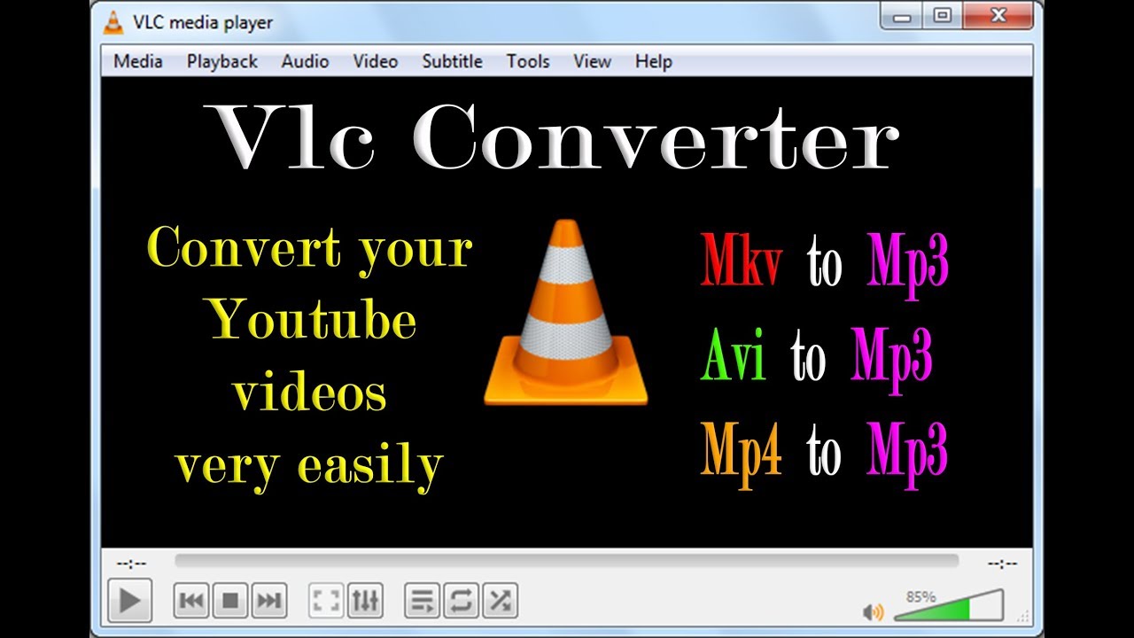 how to convert a video using vlc media player