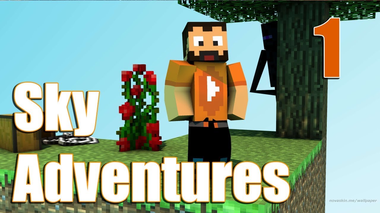 Minecraft Sky Adventures - Gökyüzü Maceraları - Bölüm 1 - YouTube