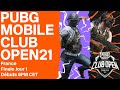 Fr pmco france finale jour 1  division printemps  pubg mobile club open 2021