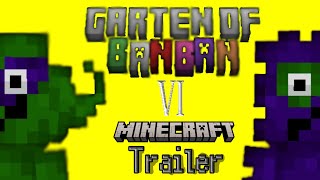 Garten Of Banban 6 Minecraft Map Trailer