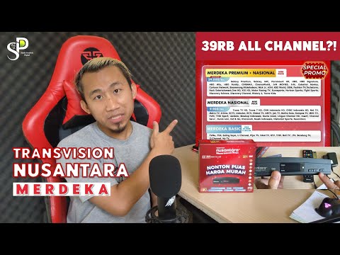 Paket Super Murah 2022 | Unboxing Transvision Nusantara HD Merdeka