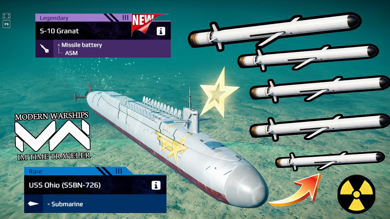 Full S-10 Granat Load on USS Ohio — Modern Warships | Modern Warship