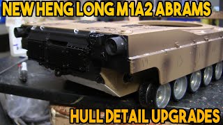 1/16th scale Heng Long M1A2 Abrams new detail upgrade sets