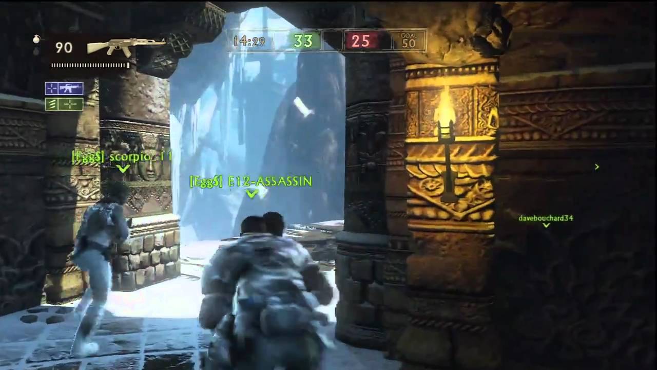 Uncharted 2: TDM on Ice Cave