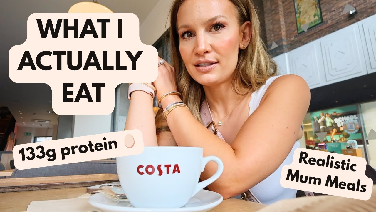 What I Actually Eat in a Day | 133g Protein & No Bloat