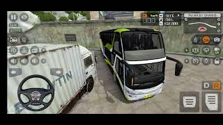 Bus Got Stucked 😖 Bus Simulator Indonesia - Bus Games Mobile Gameplay | Coach Bus Driving screenshot 1