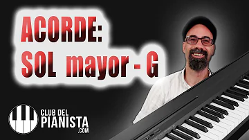 ¿Cómo tocar los acordes mayores en un teclado?