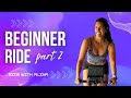 20 minute beginner spin class part 2  ride with alina