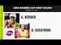 Angelique Kerber vs. Daria Kasatkina | 2019 Rogers Cup First Round | WTA Highlights