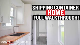 Our Shipping Container Home: FULL TOUR!