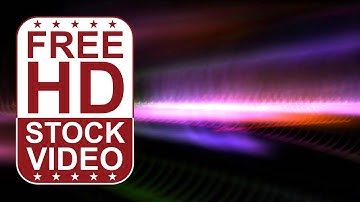 Free Stock Videos – abstract animated colorful ethereal waves growing on black background 2D