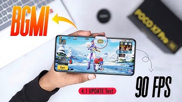 POCO X7 PRO NEW UPDATE 4.1 PUBG HDR+ 90 FPS UNLOCK? TEST | How To Unlock 90fps In BGMI Poco X7 Pro