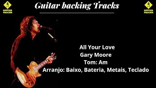 Miniatura del video "Gary Moore - All Your Love (Backing Track)"