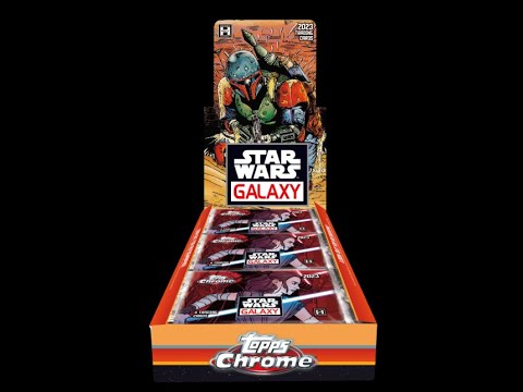 homarv13 ~ 2023 Topps Star Wars Chrome Galaxy Hobby Box Break
