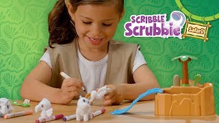 Crayola - Scribble Scrubbie Safari Tub Set