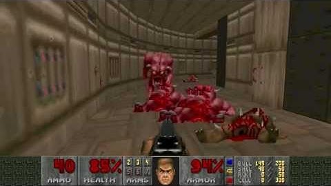 The Doom 2 (Ultra-Violence) - bonus level 1.