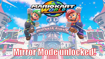 Mirror Mode Unlocked cut-scene | 4K | Mario Kart World
