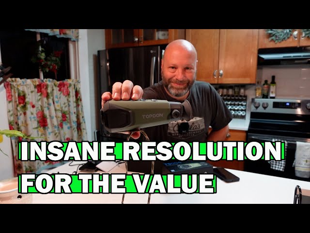 TOPDON Thermal Monocular Review 256 Resolution For Dirt Cheap