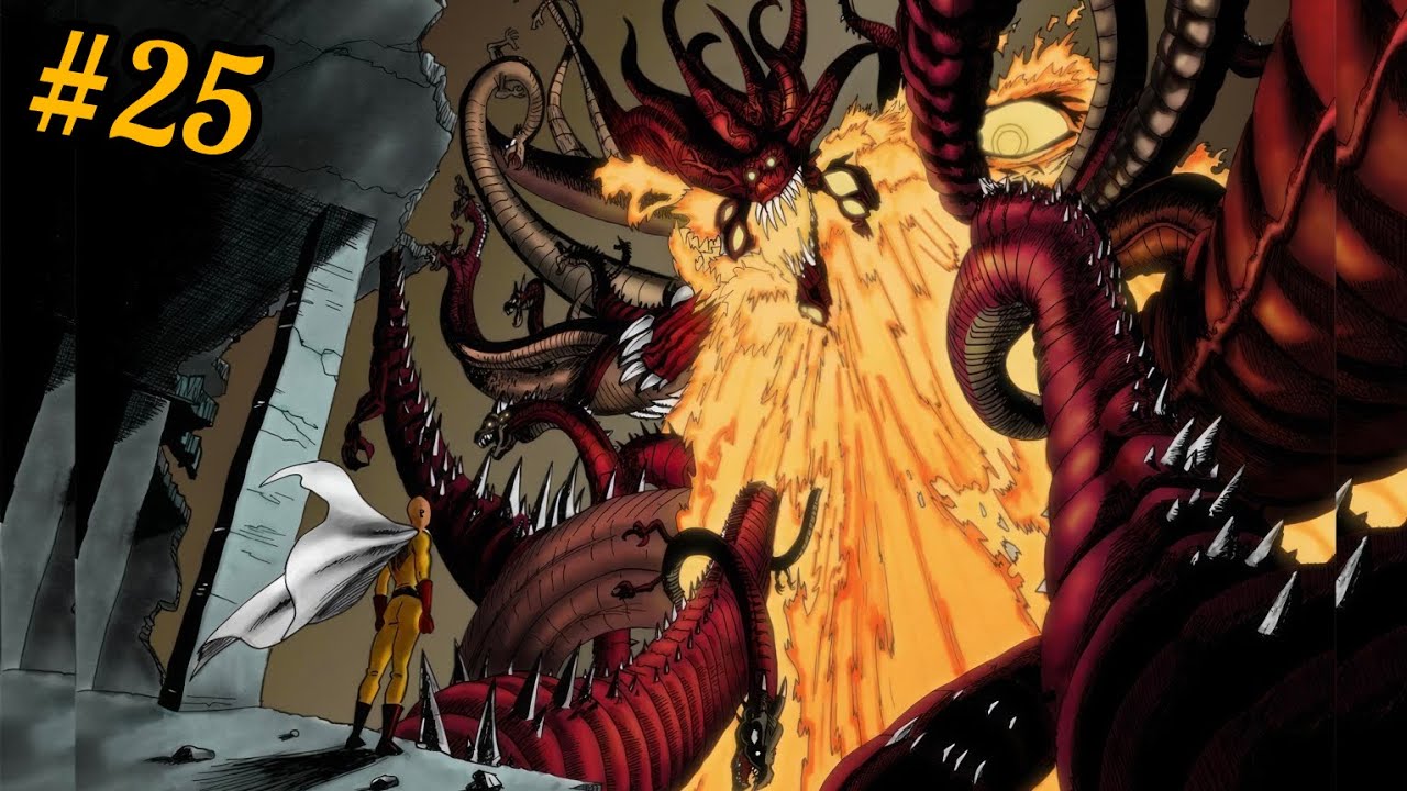 One Punch Man Season 3 Episode 25 Explained in Hindi | Saitama Vs lord Orochi epic fight