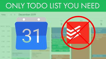 I Stopped Using ToDoist When I Figured This Out - Using Only Google Calendar for Time Management