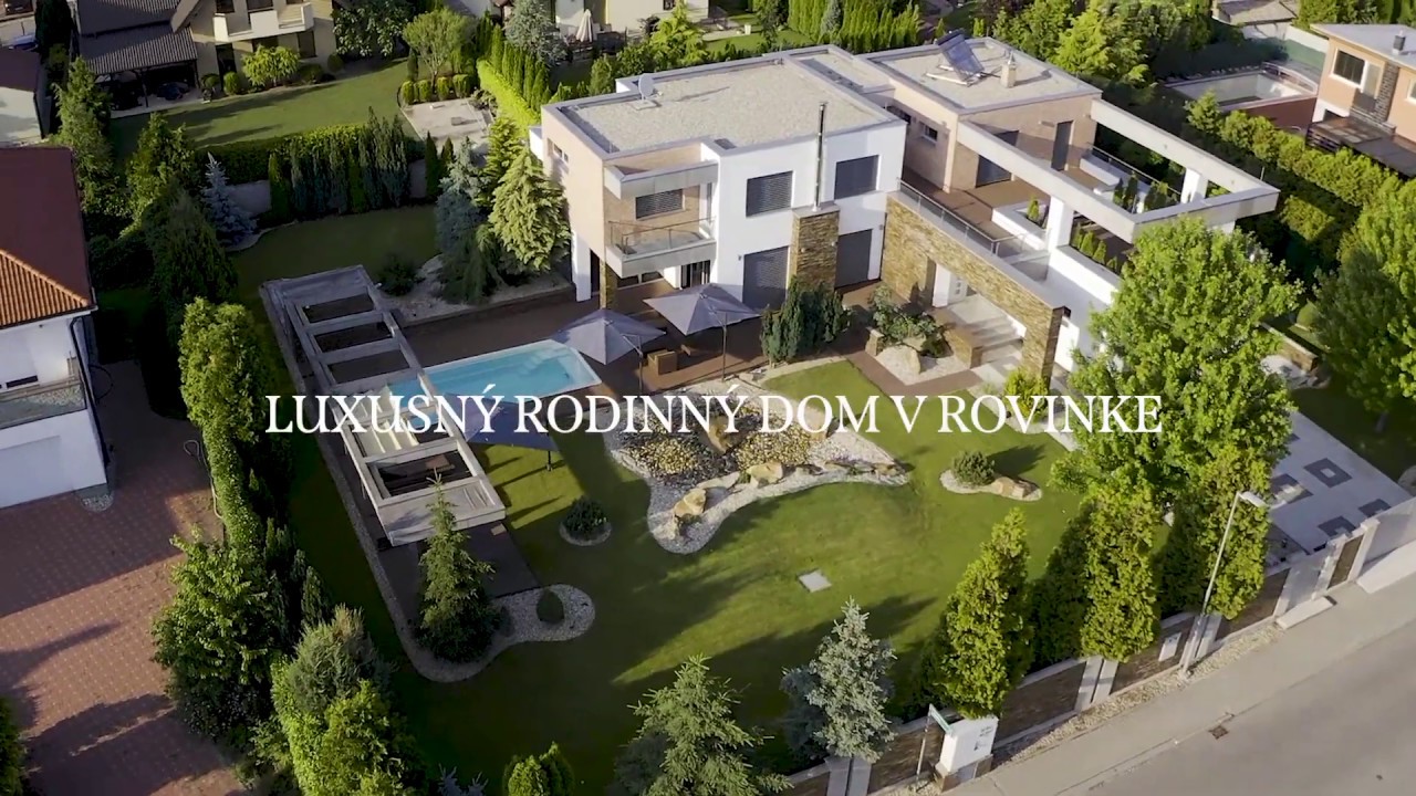 Luxusný rodinný dom v Rovinke