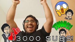 ¡3000 SUBS!