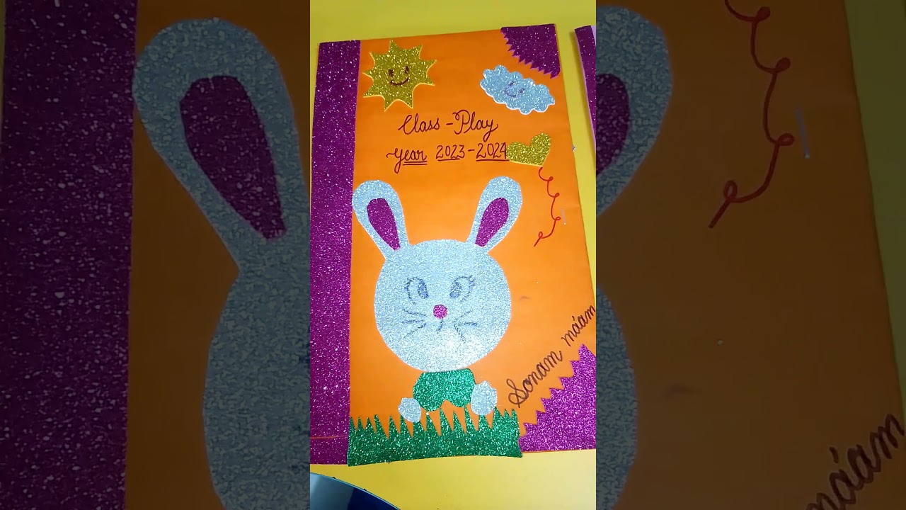 attendance register decoration ideas 💡💡💡