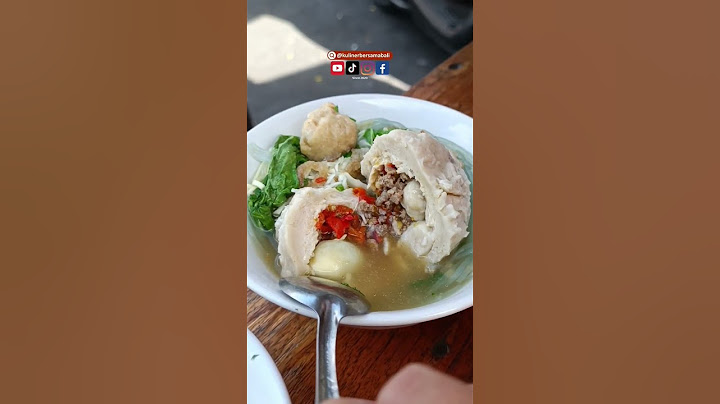 Bakso Mercon Beranak di Badung Agung Denpasar