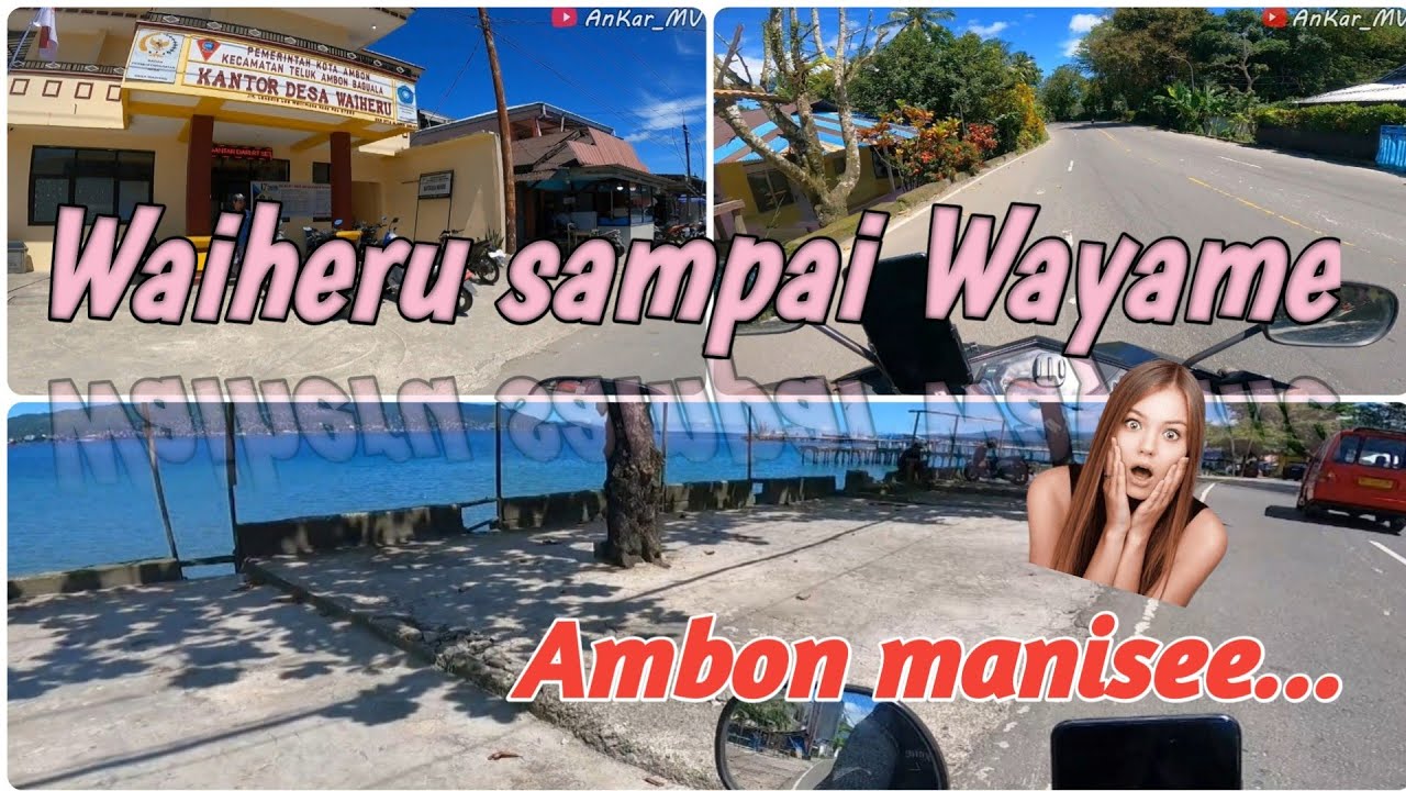 Ambon MotoVlog | Explore teluk Ambon | Waiheru sampai ke Wayame‼️🛵