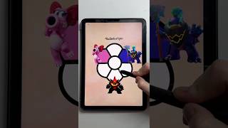 Birdo + Bowser JR + Fury Bowser JR | Super Mario Galaxy color mixing #supermariogalaxy #colormixing