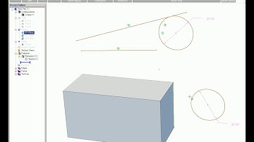 Tangent Sketch Constraints in Alibre Design (Legacy Interface)