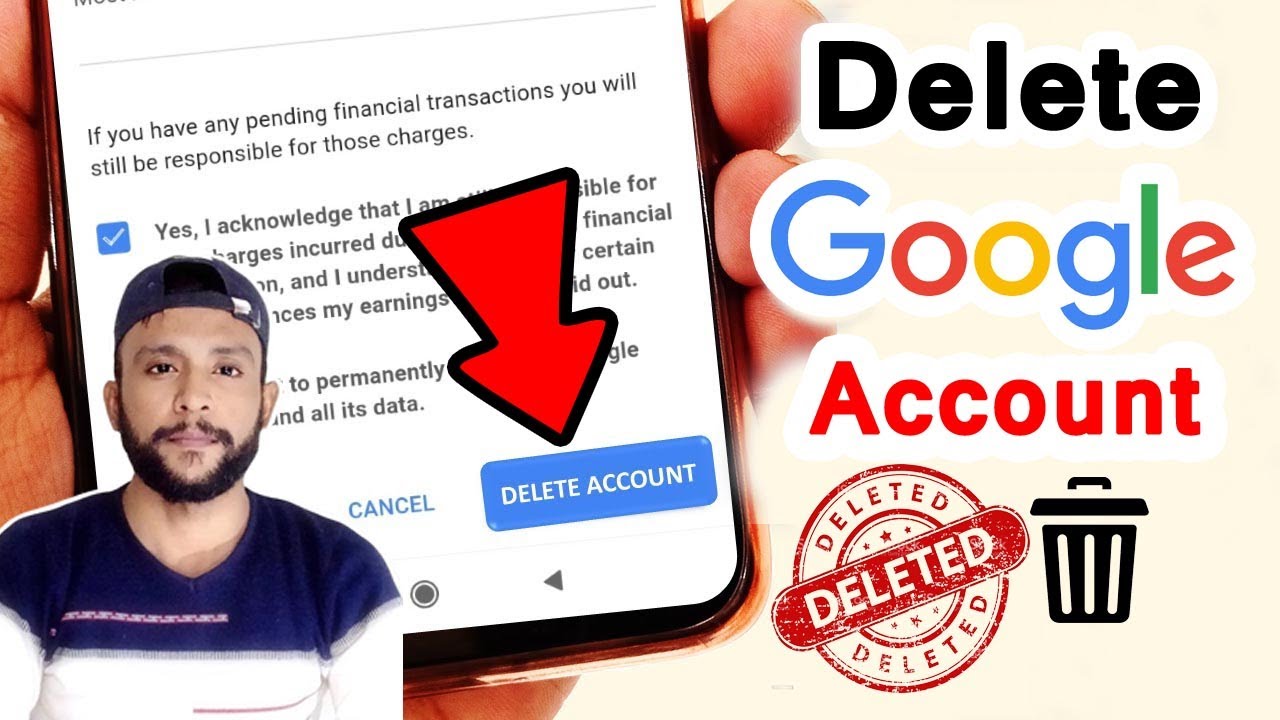 How to Delete Gmail Account | Delete Google Account Permanently - YouTube