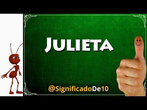 Video: ¿Qué quiere decir Julieta con lo que hay en un nombre?