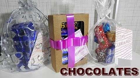 O que dar para meu amigo chocolate?